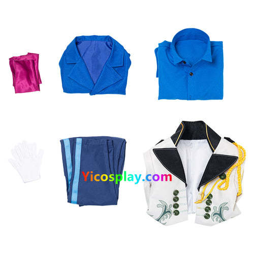 Frozen Prince Hans Outfit Halloween Suit Cosplay Costume FOR Kids Children-Yicosplay