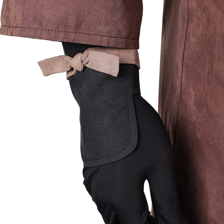 Anakin Skywalker Brown And Black Outfit Cosplay Costume From Yicosplay