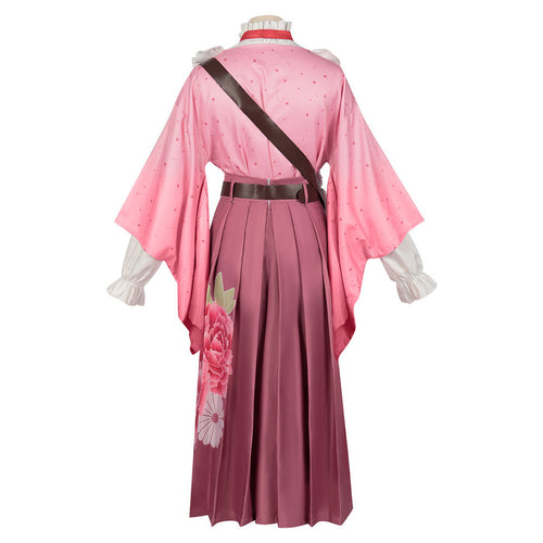 Nezuko Kamado New Pink Cosplay Kimono From Yicosplay