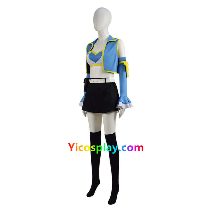 Fairy Tail Lucy Heartfilia After Seven Years Cosplay Costume-Yicosplay