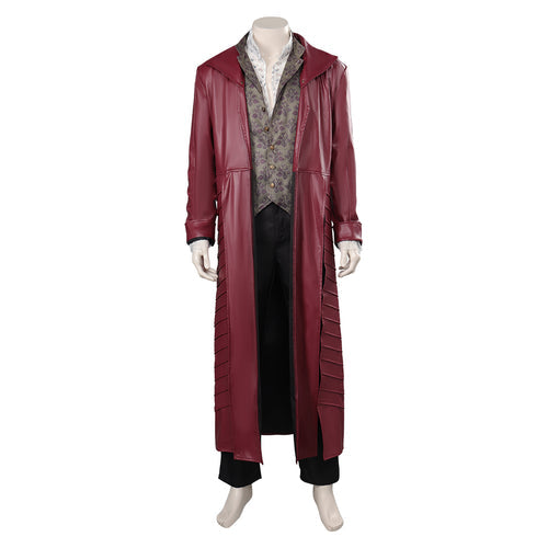 Dandelion Jaskier Leather Coat Cosplay Costume From Yicosplay