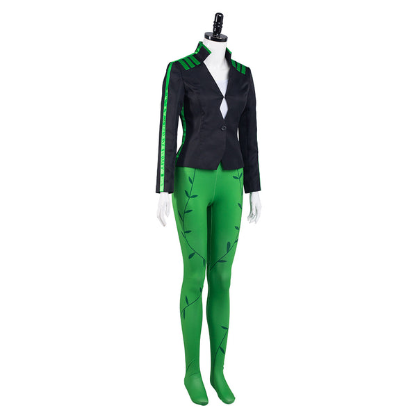 Harley Quinn-Poison Ivy Outfits Halloween Suit Cosplay Costume-Yicosplay