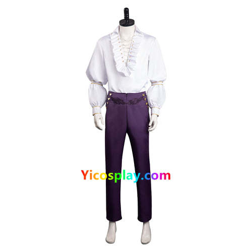Leon Kennedy Cosplay Costumes Re4 Shirt Pants Outfits Halloween Suit-Yicosplay