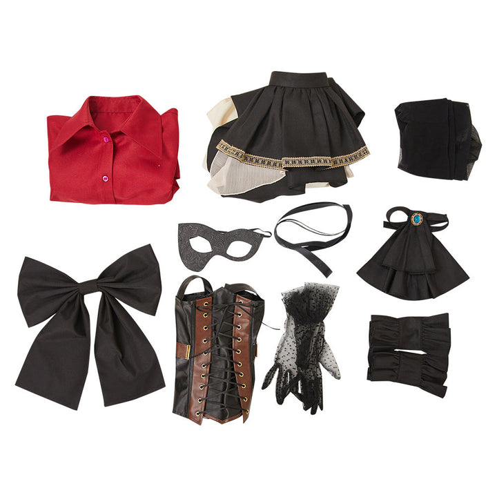 Togawa Sakiko Women Red Dress From Yicosplay