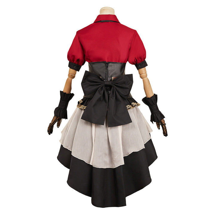 Togawa Sakiko Women Red Dress From Yicosplay
