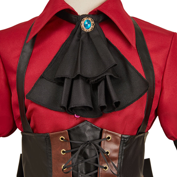 Togawa Sakiko Women Red Dress From Yicosplay