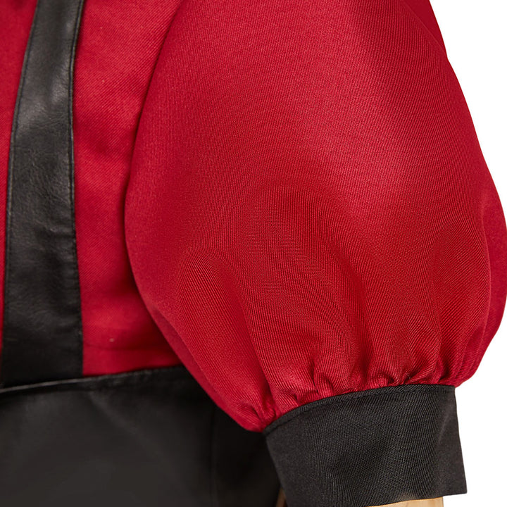 Togawa Sakiko Women Red Dress From Yicosplay