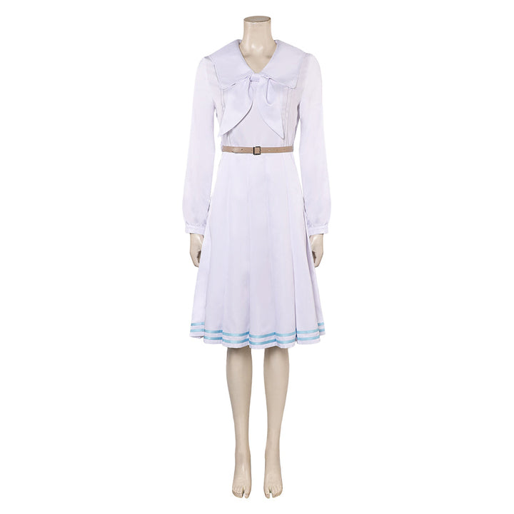 Haru Women White Dress From Yicosplay