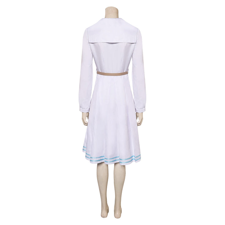 Haru Women White Dress From Yicosplay