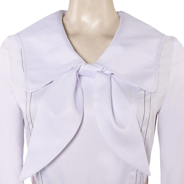 Haru Women White Dress From Yicosplay