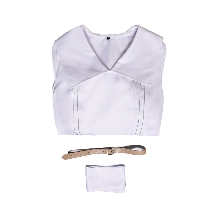 Haru Women White Dress From Yicosplay