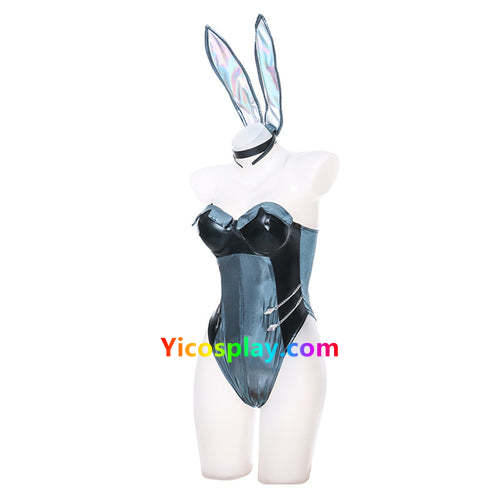 League of Legends LOL KDA Groups Kaisa Daughter of the Void Bunny Girl Cosplay Costume-Yicosplay