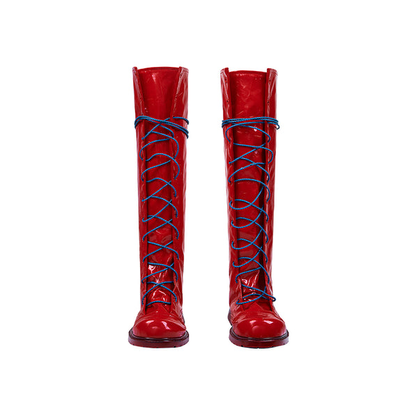 Movie Spider Man Across the Spider Verse Spider Punk Hobie Brown Cosplay Boots-Yicosplay