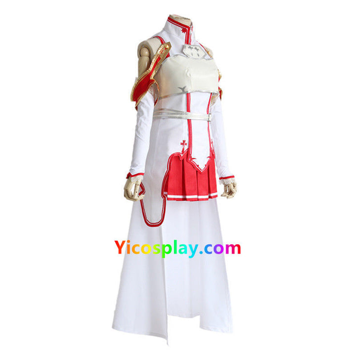 Sword Art Online Asuna Y Ki Cosplay Costume-Yicosplay