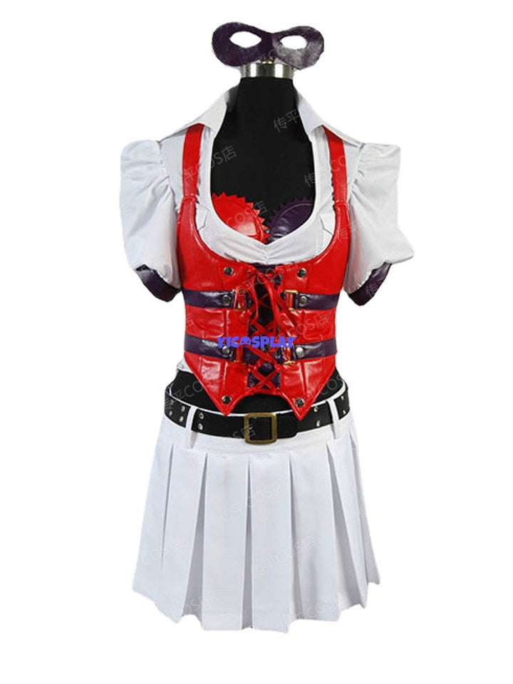 Harley Quinn Nurse Cosplay Costume Halloween Outfit From Yicosplay