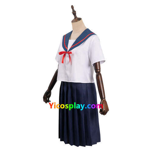 Junji Ito Maniac Japanese Tales of The Macabre Tomie Kawakami School Uniform Skirts Outfits Cosplay Costume-Yicosplay