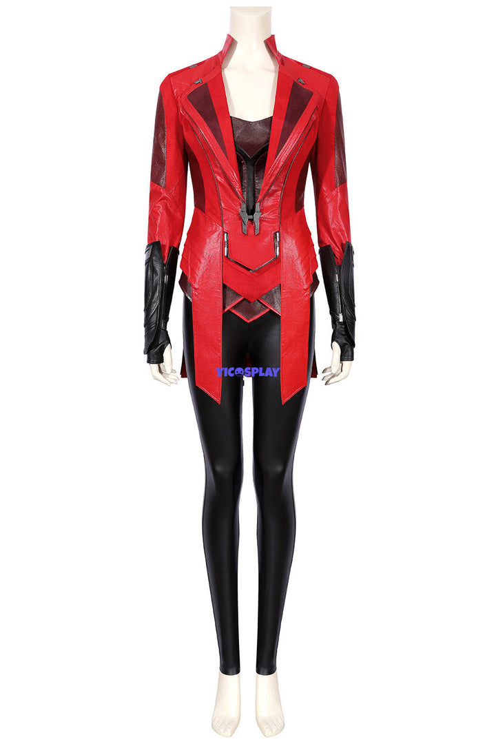 Scarlet Witch Civil War Costume Adult Cosplay Outfit-Yicosplay