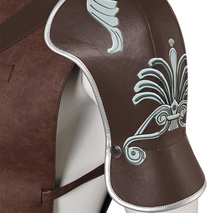 Commodus Brown Leather Outfit From Yicosplay