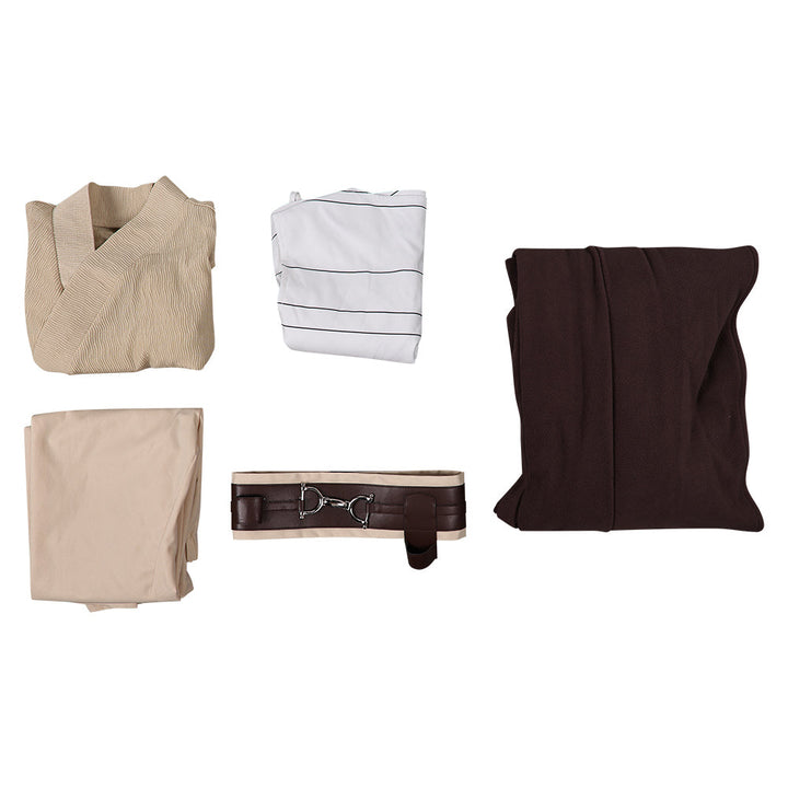 Jedi Master Indara Women Brown Outfit Cosplay Costume From Yicosplay