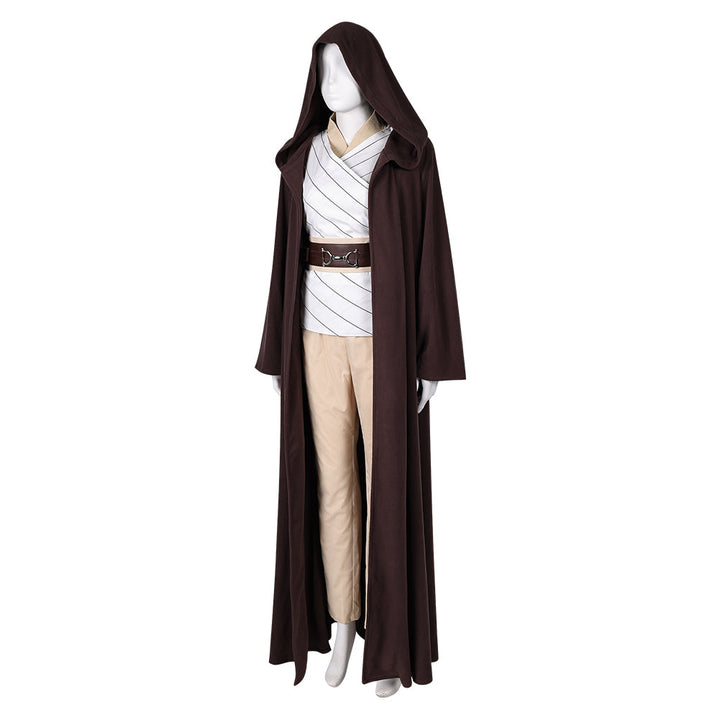 Jedi Master Indara Women Brown Outfit Cosplay Costume From Yicosplay