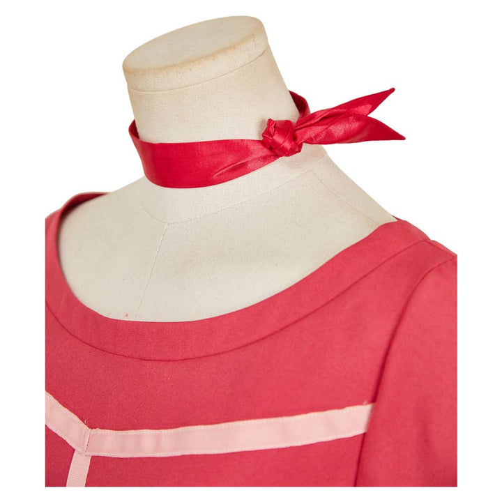 Mita Women Red Dress Cosplay Costume From Yicosplay