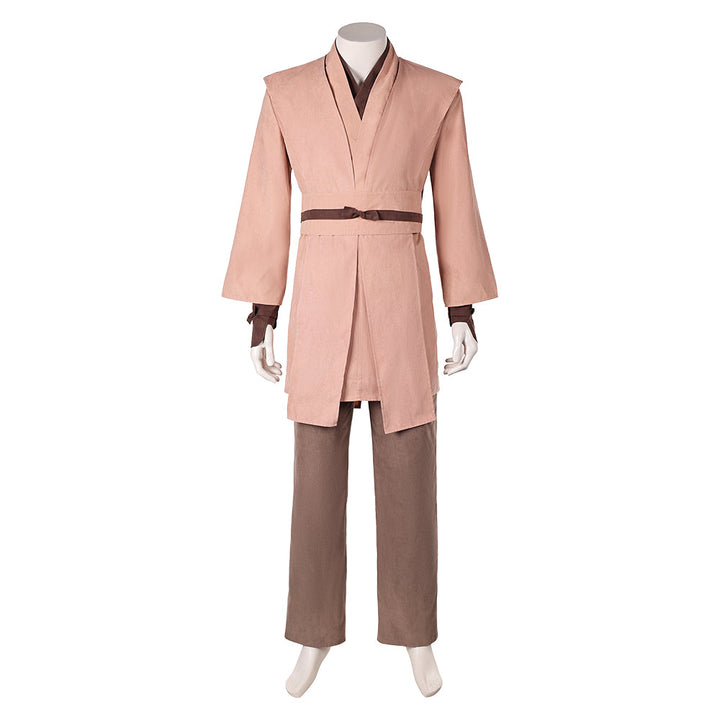 Obi-Wan Kenobi Top Pants Full Set Brown Outfit Cosplay Costume From Yicosplay