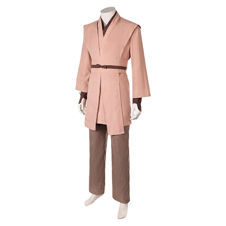 Obi-Wan Kenobi Top Pants Full Set Brown Outfit Cosplay Costume From Yicosplay