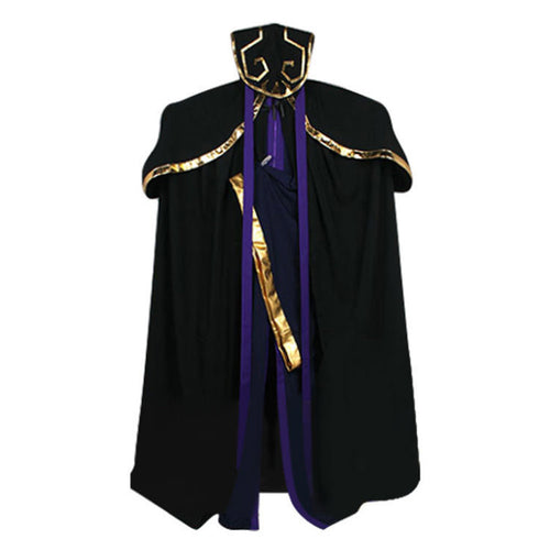 Ainz Ooal Gown Black Cosplay Cloak From Yicosplay