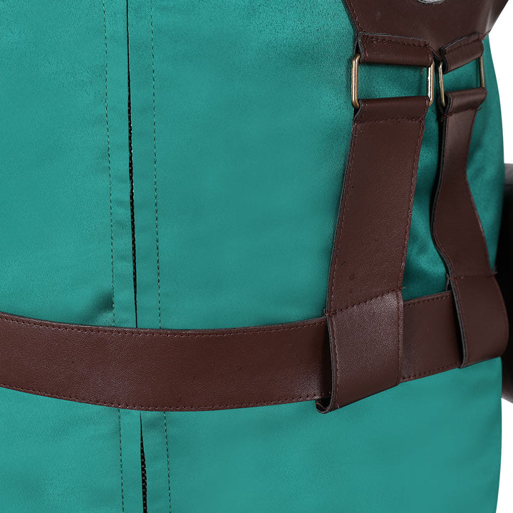 Garcia Green Red Vest Set From Yicosplay