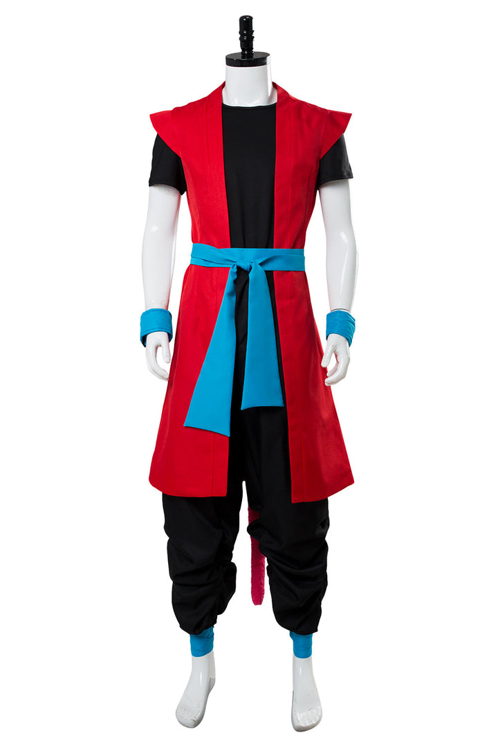 Super Dragon Ball Heroes Universe Mission Son Goku ZENO Cosplay Costume-Yicosplay