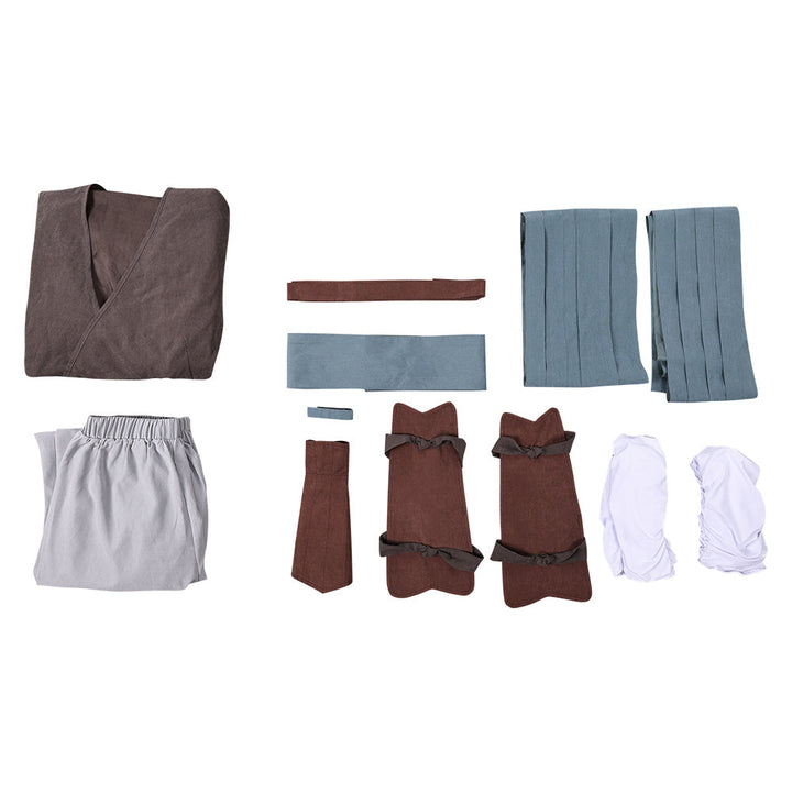 Jedi Rey Women Blue Combat Outfit Cosplay Costume From Yicosplay