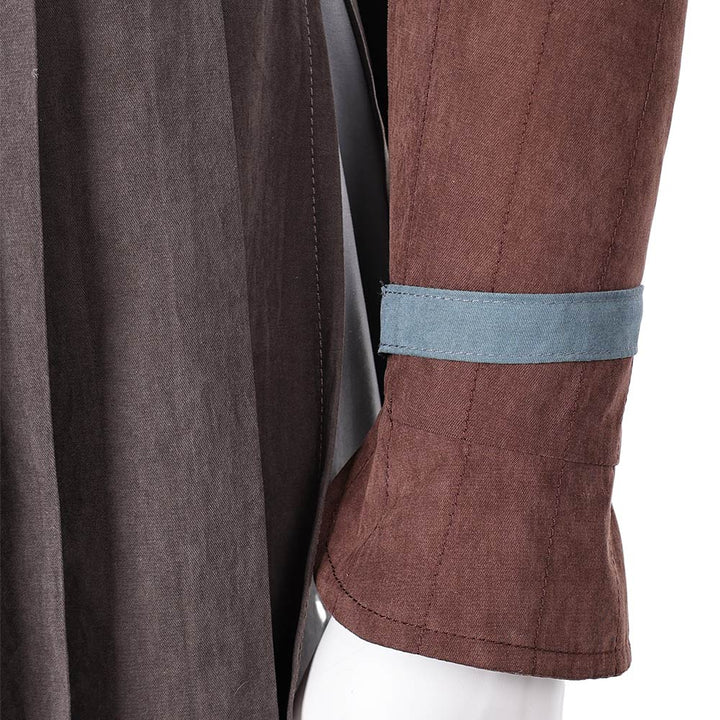 Jedi Rey Women Blue Combat Outfit Cosplay Costume From Yicosplay