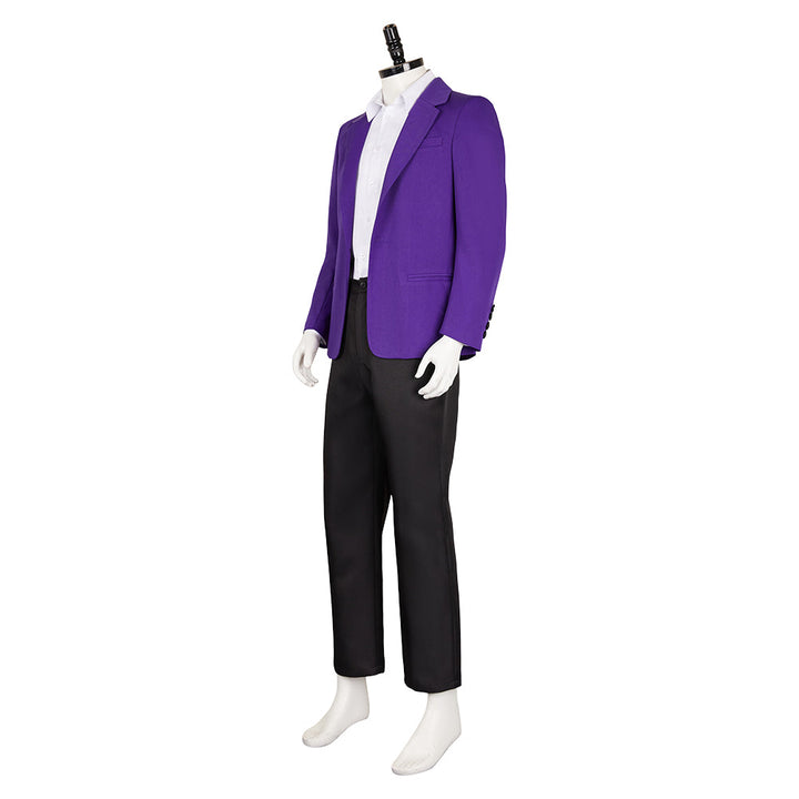 Oswald Cobblepot Purple Outfit From Yicosplay