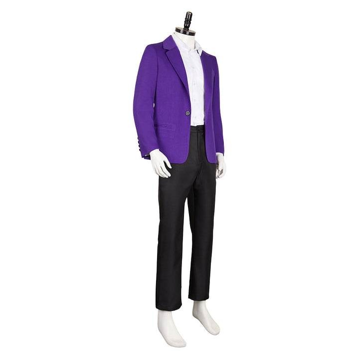Oswald Cobblepot Purple Outfit From Yicosplay