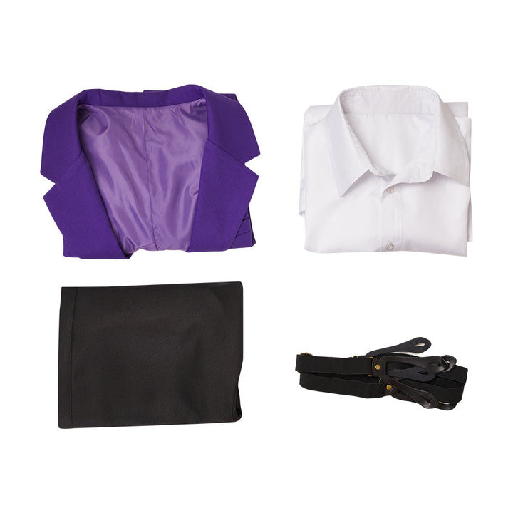 Oswald Cobblepot Purple Outfit From Yicosplay