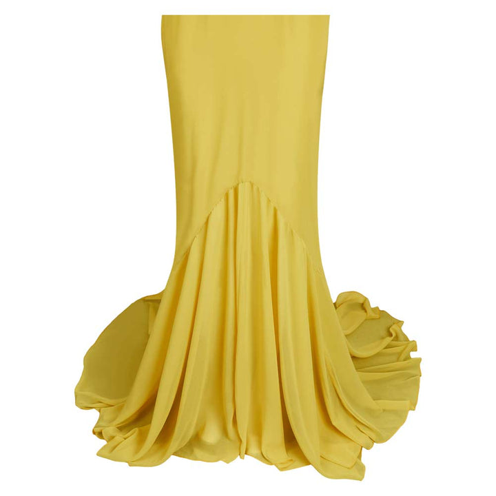 Sofia Falcone Women Yellow Dress From Yicosplay