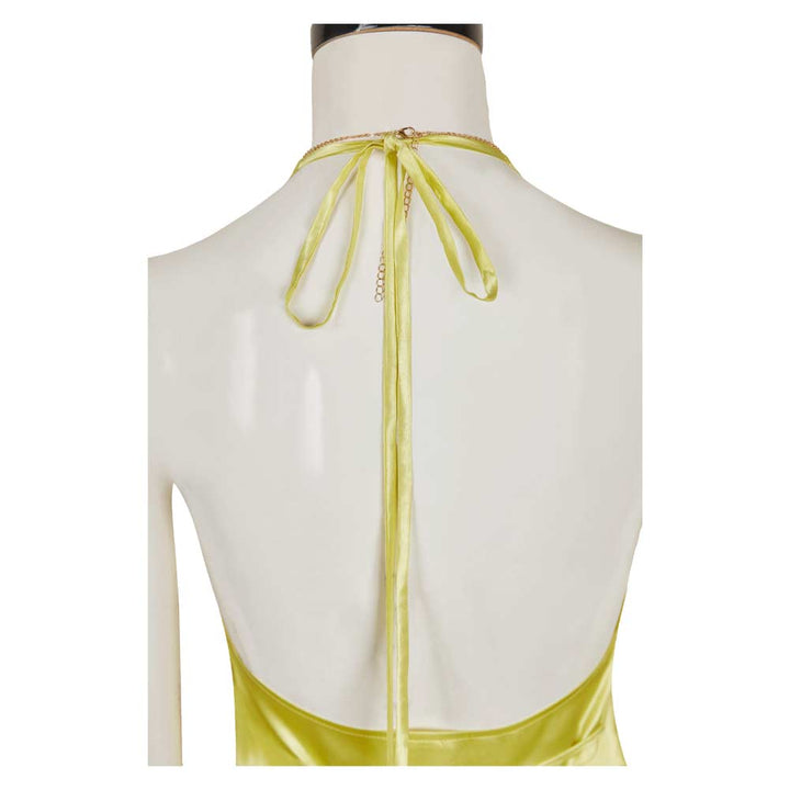 Sofia Falcone Women Yellow Dress From Yicosplay