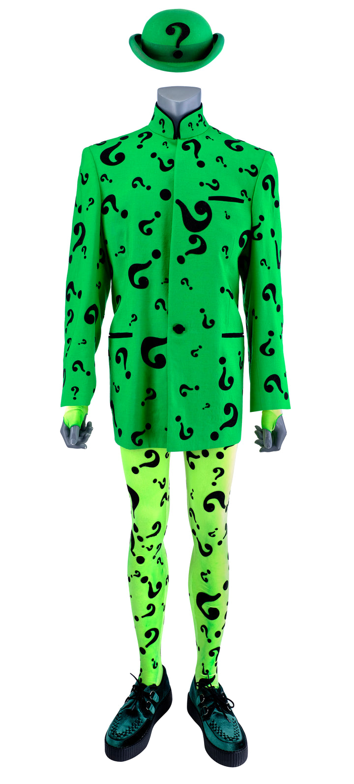 Riddler Edward Nigma Green Cosplay Costume – Yicosplay