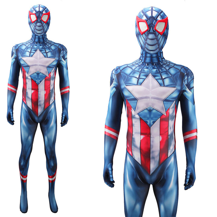 Captain America Spider Man Costume-Yicosplay