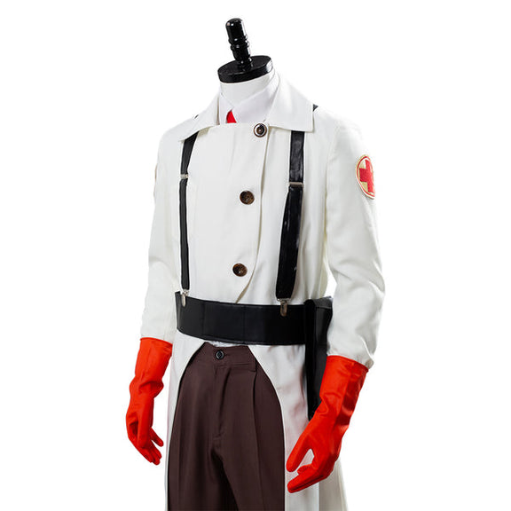 Team Fortress 2 Tf2 Medic Halloween Outfit Cosplay Costume – Yicosplay