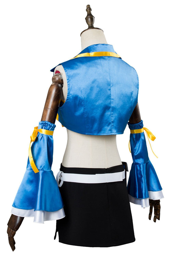 Fairy Tail Season 2 Lucy Heartfilia Outfit Cosplay Costume-Yicosplay