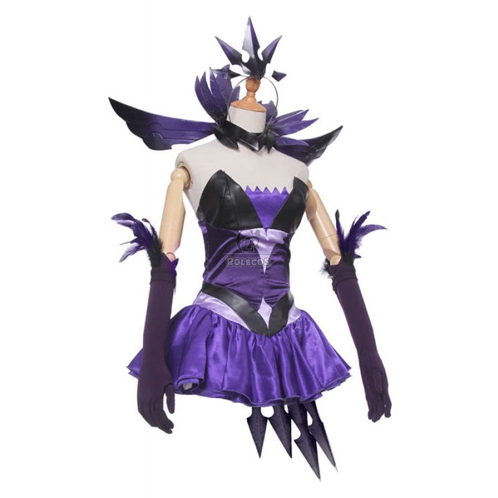 League of Legends Dark Elementalist Lux Costume Cosplay Outfit-Yicosplay