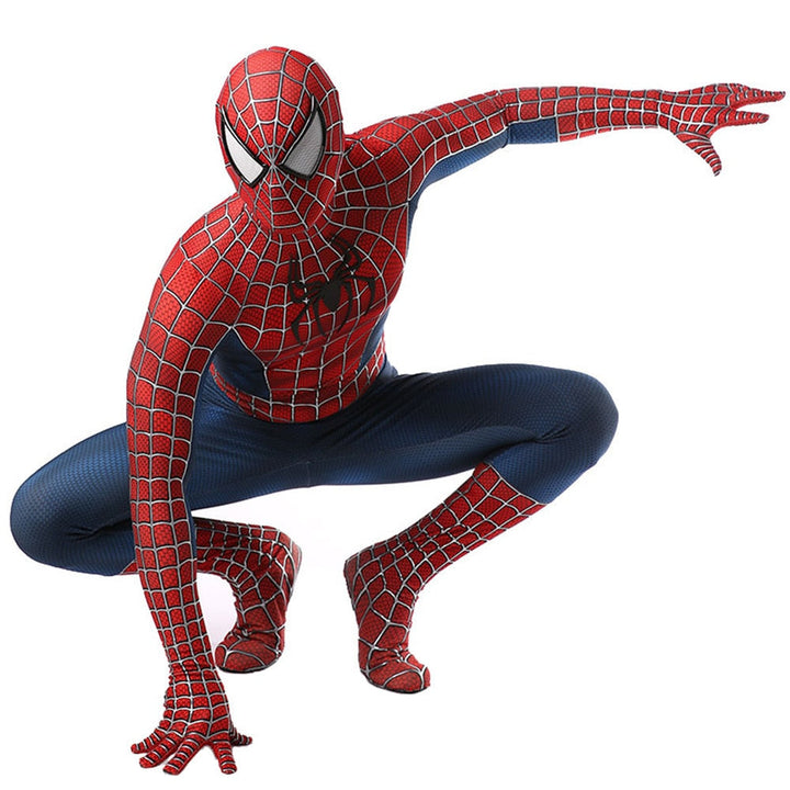 Adult Sam Raimi Spider Man Suit With Rubber Soles-Yicosplay