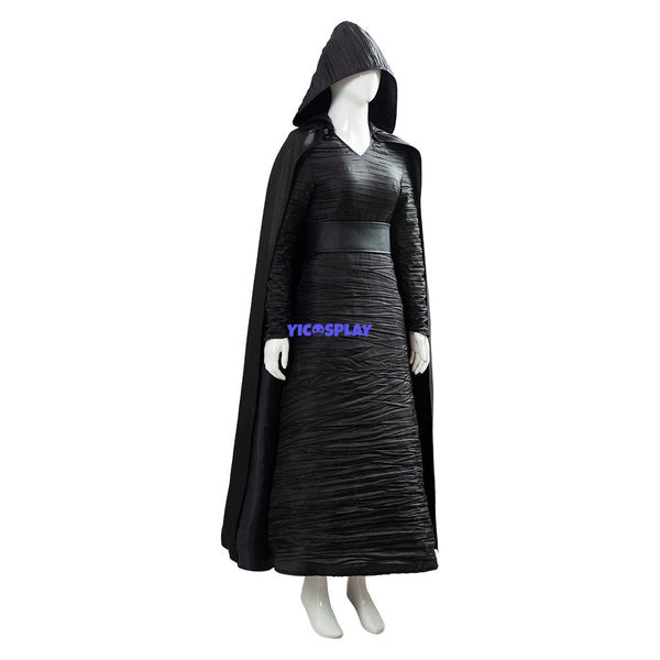 Star Wars The Rise of Skywalker Dark Side Rey Outfit Cosplay Costume-Yicosplay