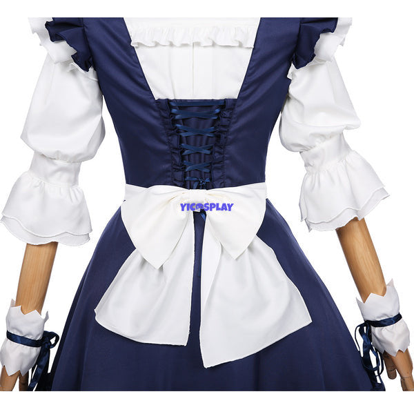 Final Fantasy Xiv Miqo'Te Maid Outfit Halloween Suit Cosplay Costume-Yicosplay