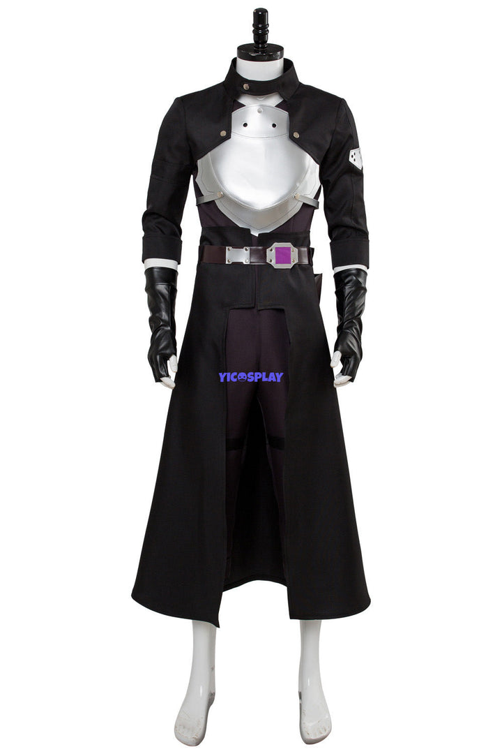 Sword Art Online Fatal Bullet Sao Kirito Cosplay Outfit Costume-Yicosplay