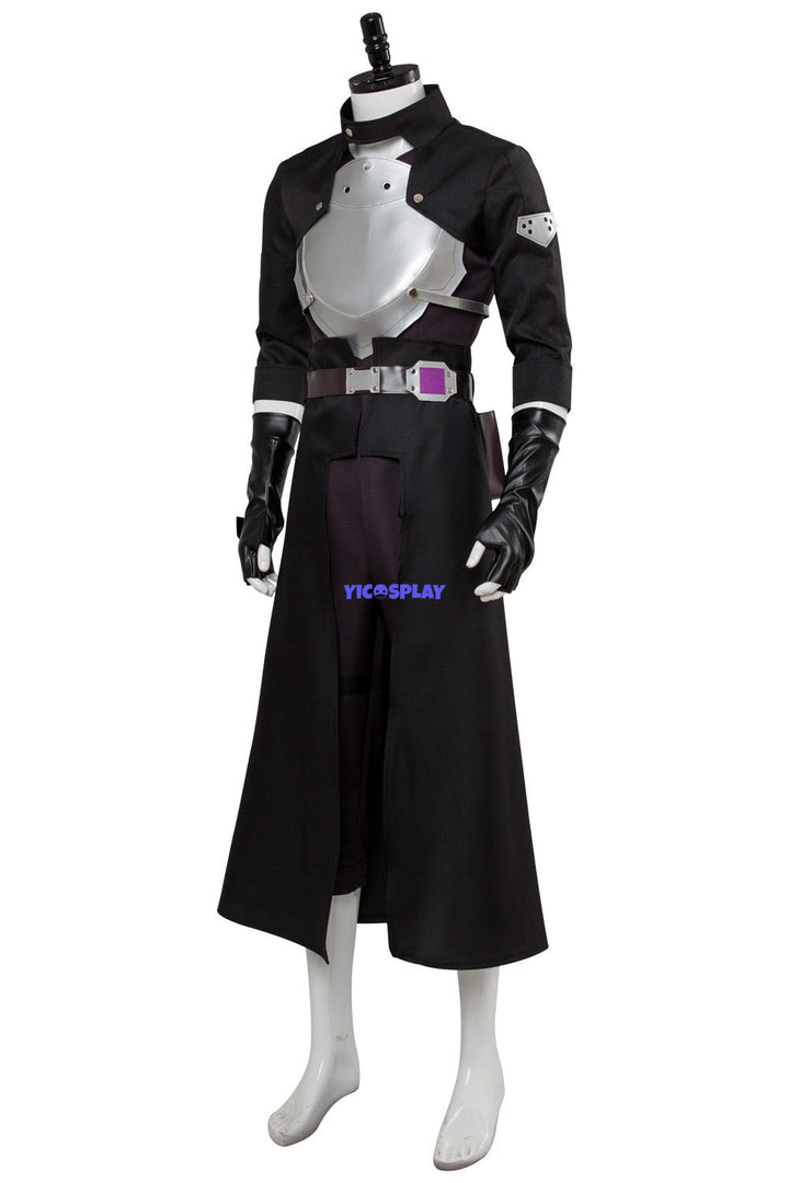 Sword Art Online Fatal Bullet Sao Kirito Cosplay Outfit Costume-Yicosplay