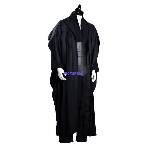 Star Wars Darth Maul Tunic Black Cosplay Costume-Yicosplay