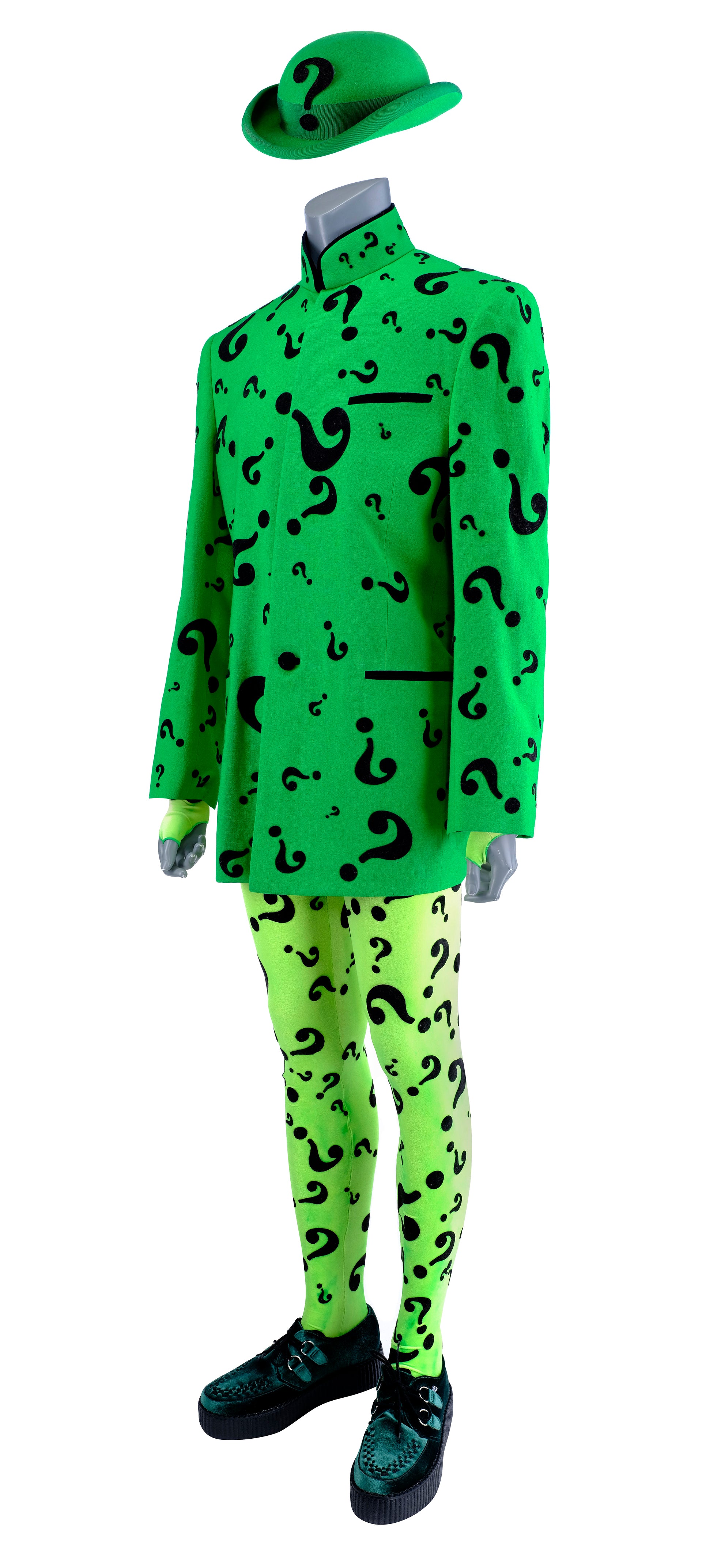 Riddler Edward Nigma Green Cosplay Costume – Yicosplay