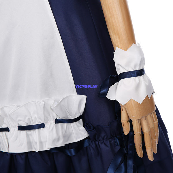 Final Fantasy Xiv Miqo'Te Maid Outfit Halloween Suit Cosplay Costume-Yicosplay